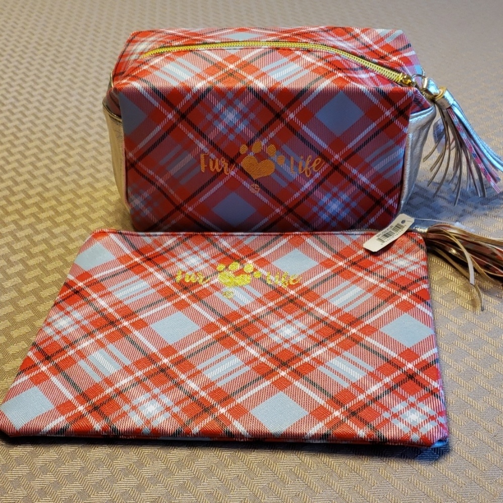 NWT Simply Southern cosmetic bag settings